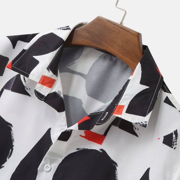 Black Floral Statement Shirt - Image 4